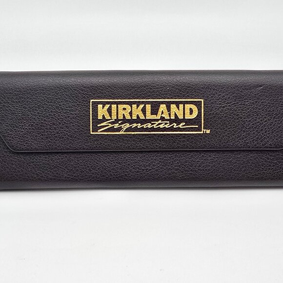 *SOLD* Kirkland Signature Monte 1180458 Brown Aviator Eyeglasses Frame w/ Case - Picture 14 of 15